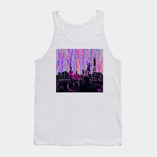 Glitched City Tank Top